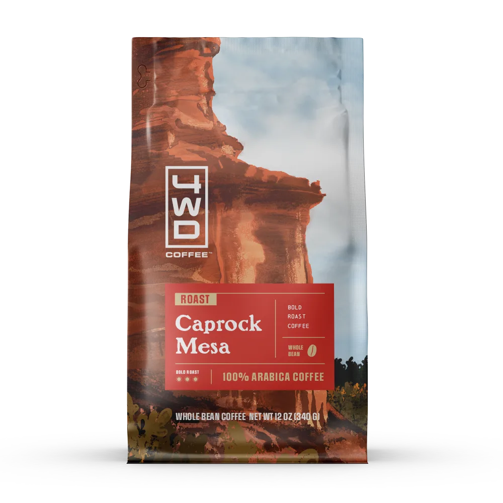 12 oz. Caprock Mesa Coffee Whole Bean.