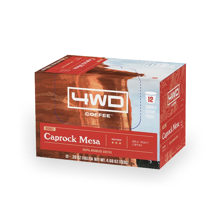 Bold Roast Coffee | 12 Single-Serve Pods | Deep Smoky Notes | 100
