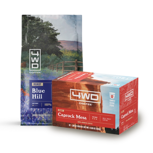 Caprock Mesa Pods with 12 oz. Blue Hill Ground Coffee