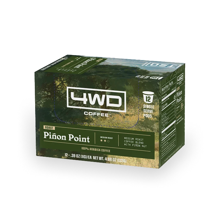 100% Arabica coffee beans with distinctive piñon flavor.