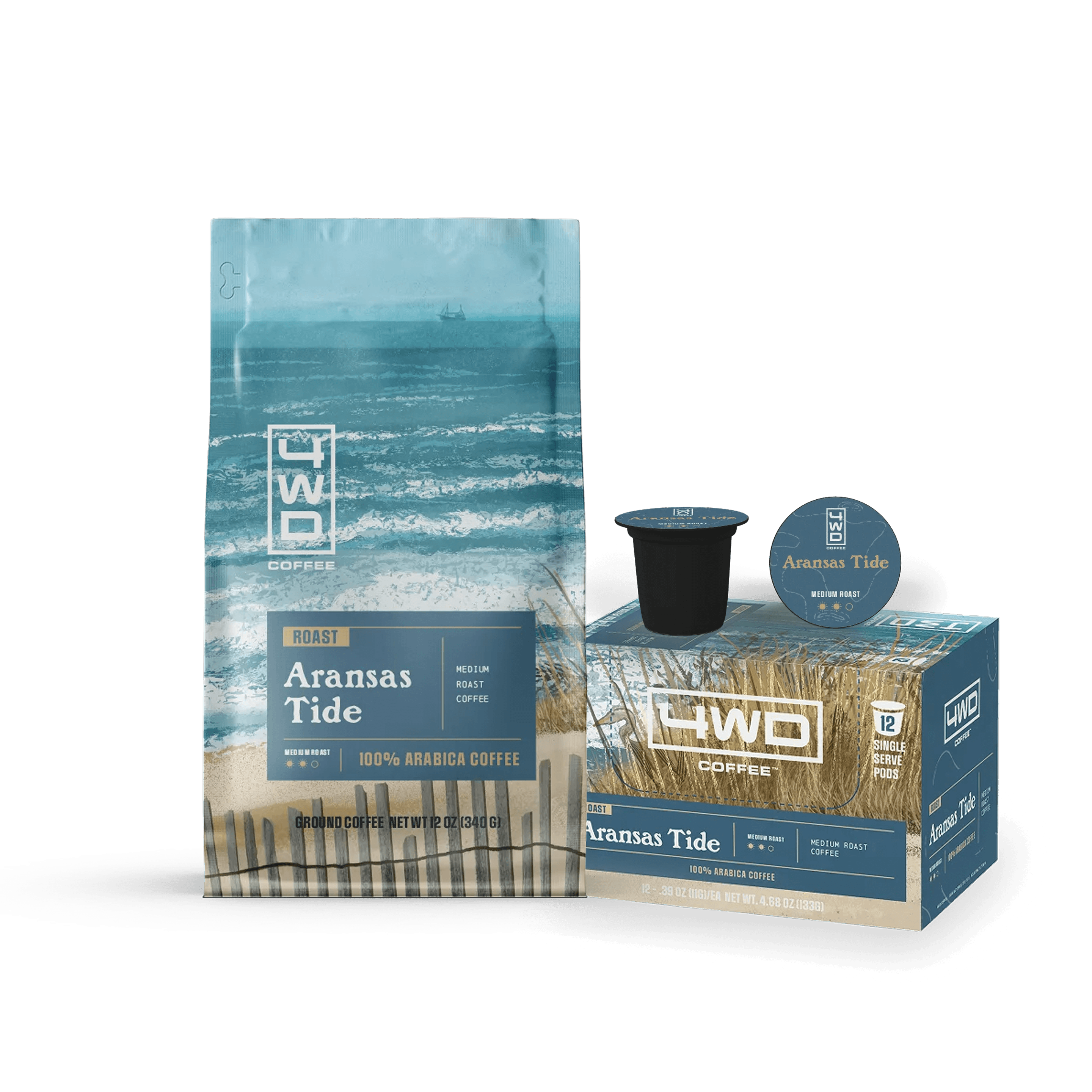 12 oz. Aransas Tide  + Pods Pack
