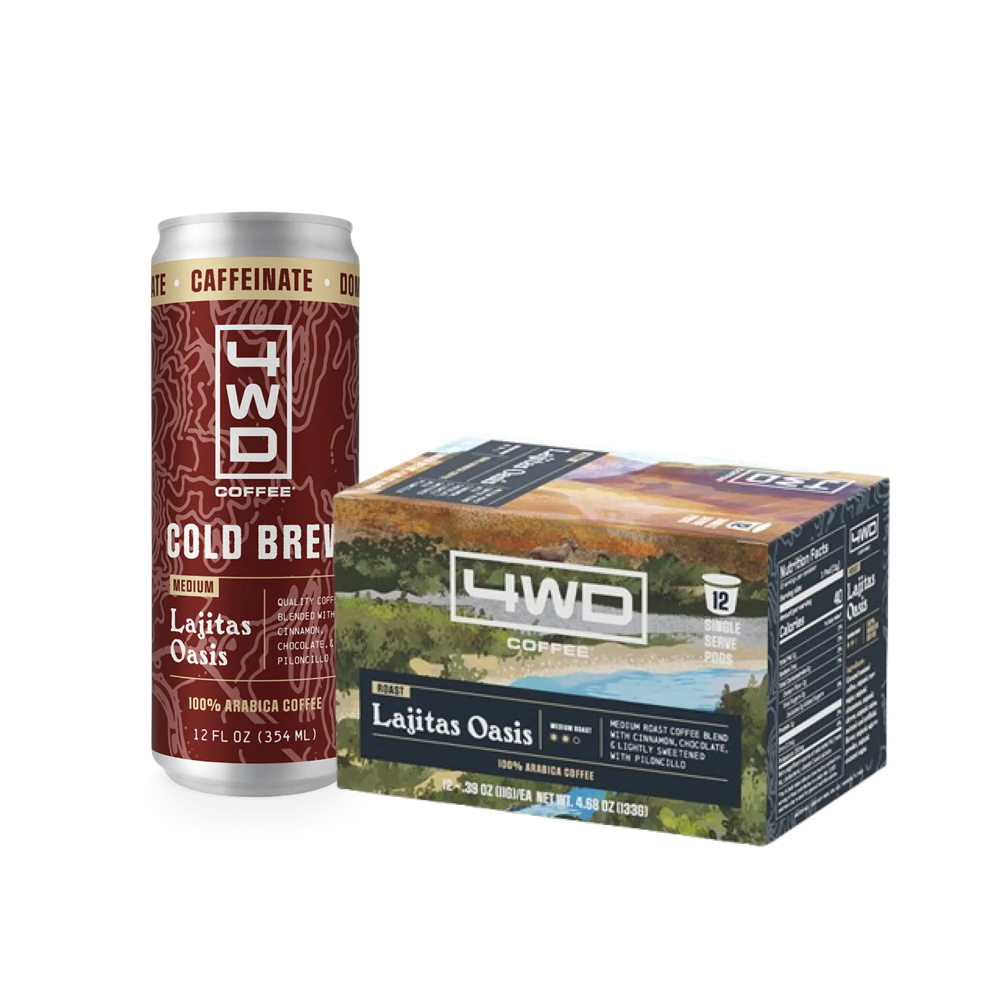 Lajitas Oasis Cold Brew with Lajitas Oasis Pods