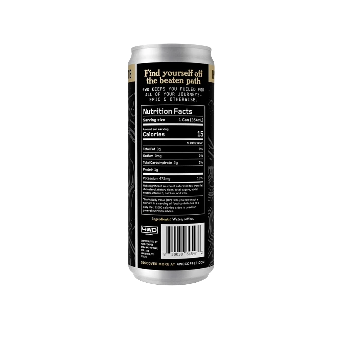 12 oz. Bandera Flats Cold Brew