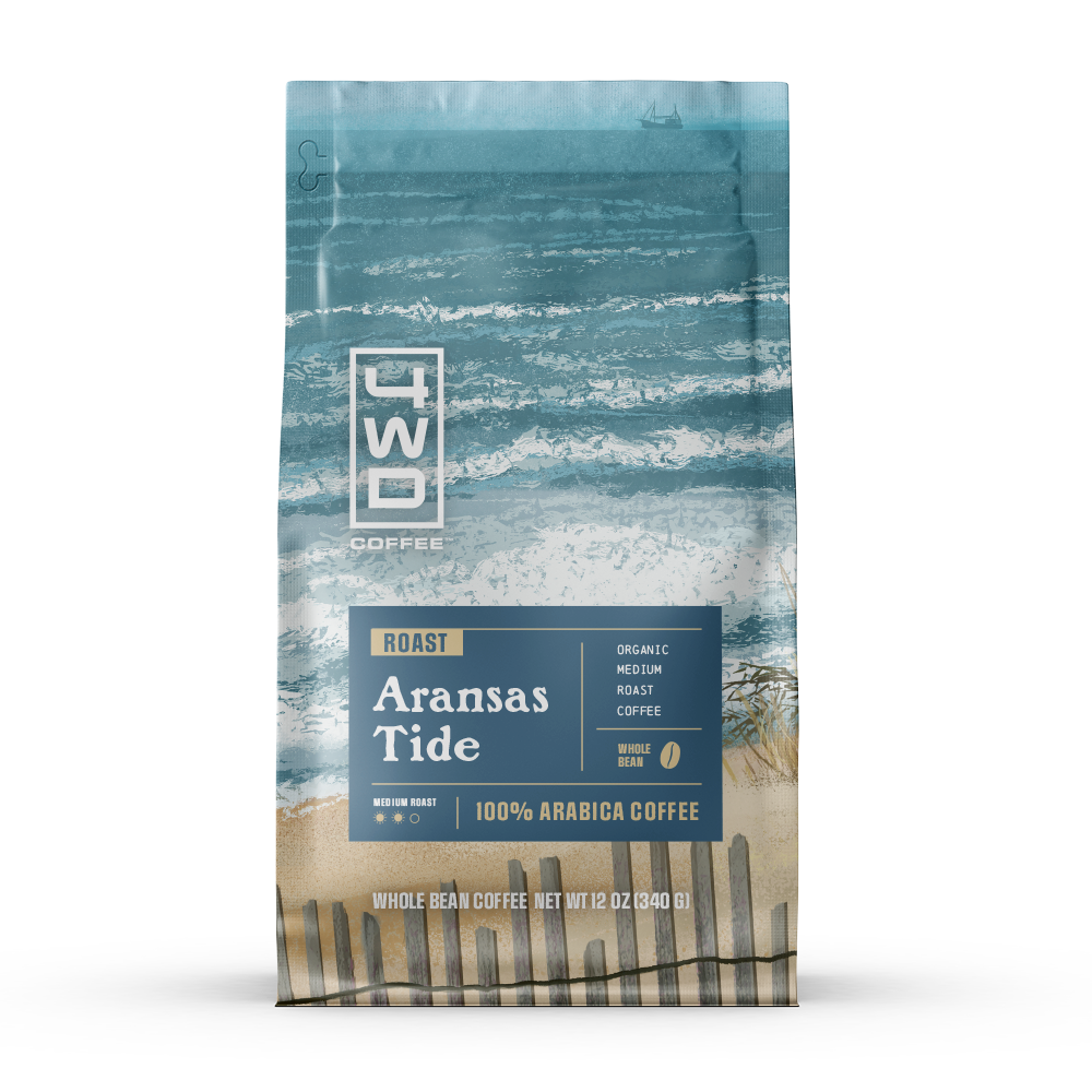 Organic | 12 oz. Aransas Tide Coffee Whole Bean