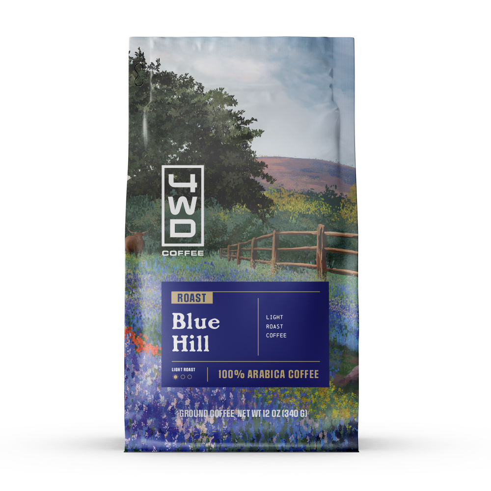 Organic light roast coffee with floral notes and a crisp finish.