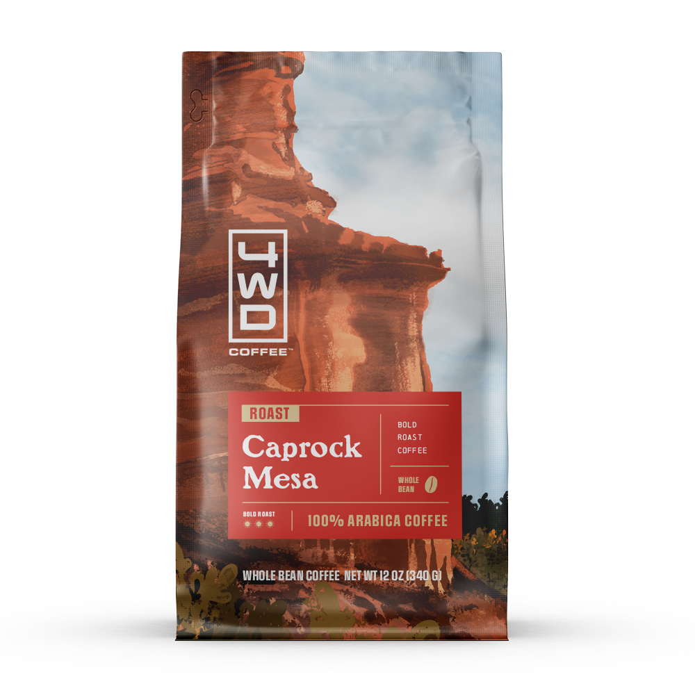 12 oz. Caprock Mesa Coffee Whole Bean.