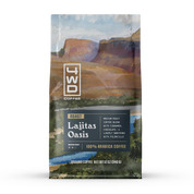 Medium roast coffee with natural cinnamon and chocolate flavors.